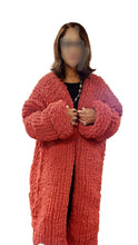 Load image into Gallery viewer, Oversized Fingerknitted Duster