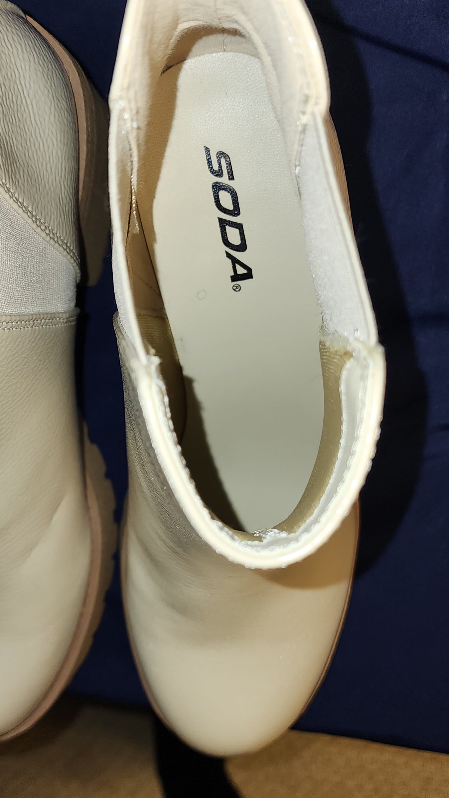 Cream soda Rain Boot