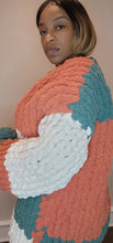 Load image into Gallery viewer, Finger Knitted Cardigan