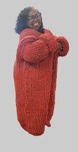 Load image into Gallery viewer, Oversized Fingerknitted Duster