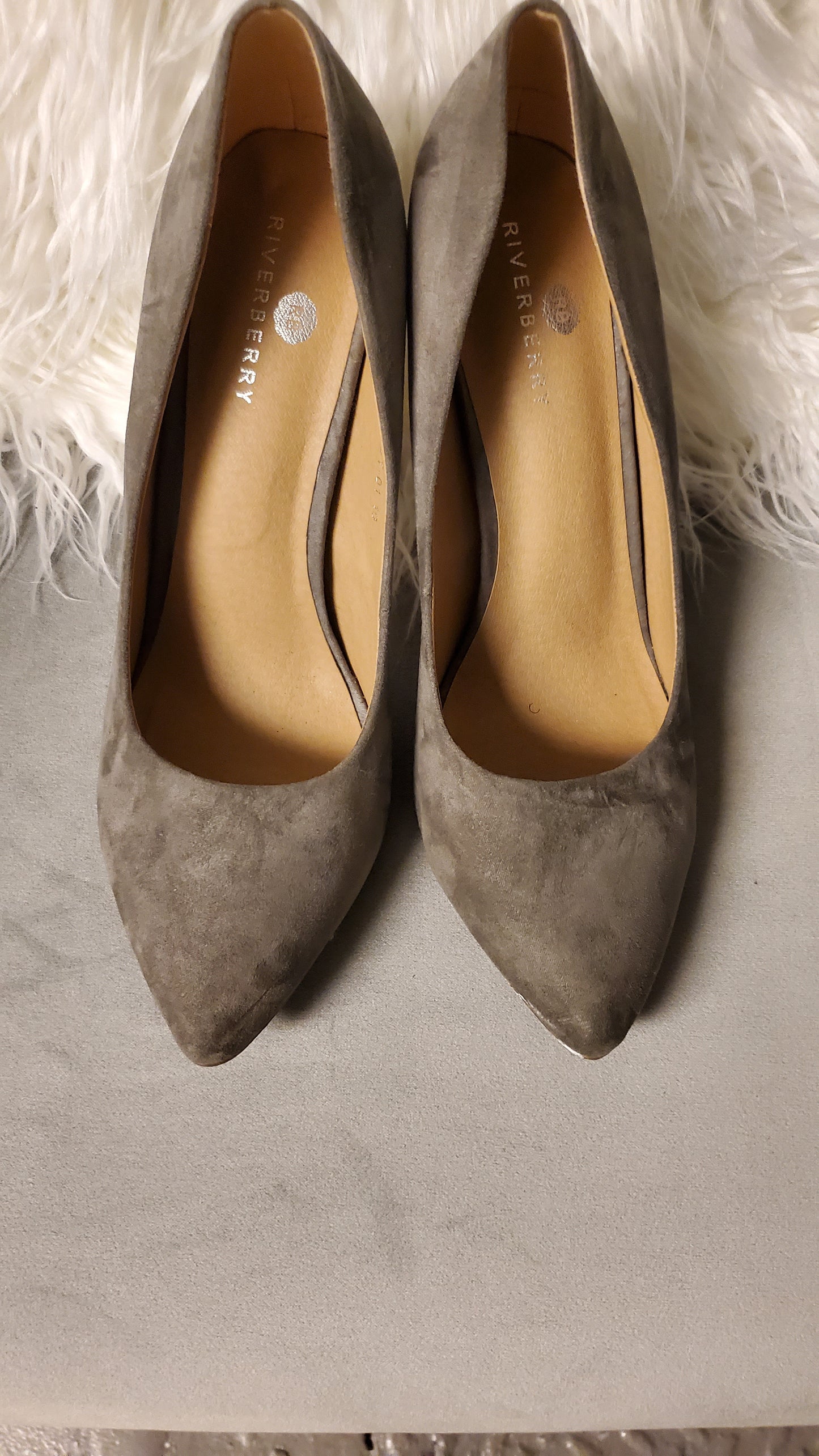 Gray Heels size 10