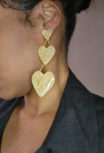 Load image into Gallery viewer, Gold Entanglement Hearts
